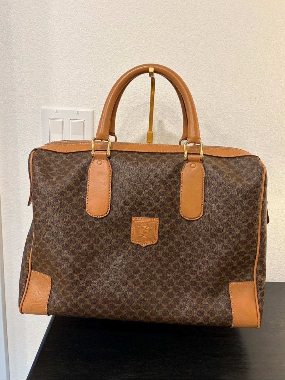 Vintage Celine Macadam Top Handle bag